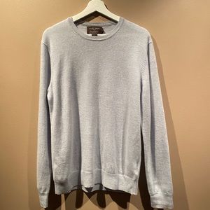 Black Brown 1826 100% Cashmere Crewneck Sweater